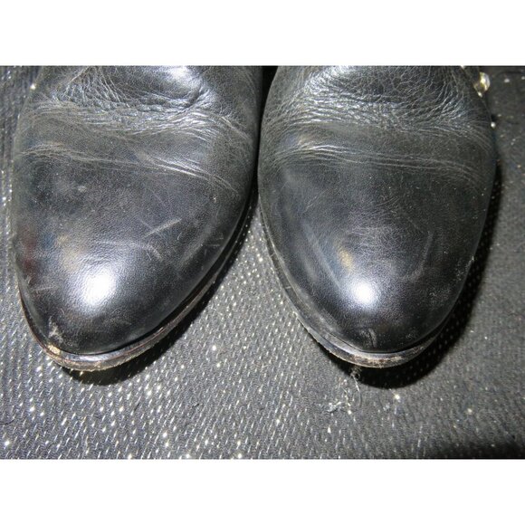 Buttero Italian Leather Rhinestone Embellished Western cowboy boots sz 37 US 7 - Picture 7 of 16